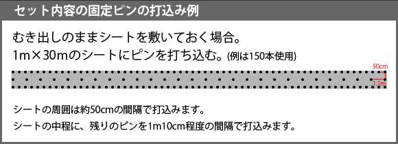 固定ピン打込み例